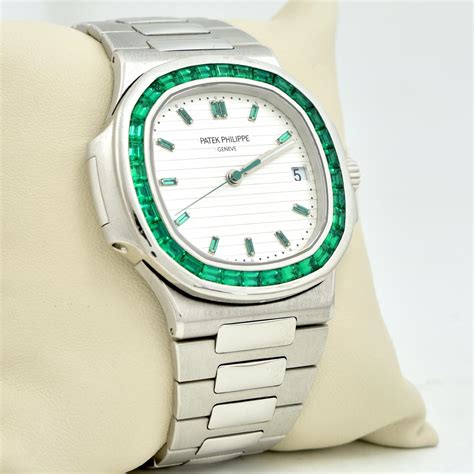 green solid emerald patek philippe|patek philippe nautilus price.